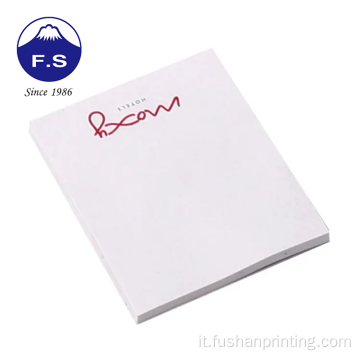 Assicurazione commerciale Woodfree Woodfree Paper Notepad personalizzato